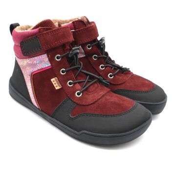 Develab BF Mid Cut Sneaker Boot TEX Burgundy 30