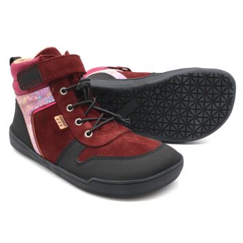 Develab BF Mid Cut Sneaker Boot TEX Burgundy 30