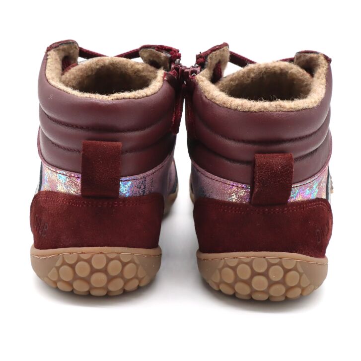 Develab BF Women Mid Cut Sneaker WR Burgundy 38