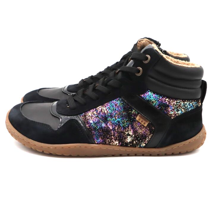 Develab BF Women Mid Cut Sneaker WR Black Combi