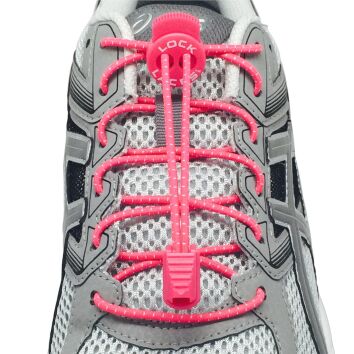 Lock Laces Original Flex Hot Pink