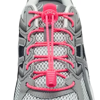 Lock Laces Original Flex Hot Pink