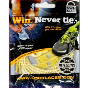 Lock Laces Reflectiv Yellowstone