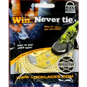 Lock Laces Reflectiv Yellowstone