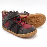 Develab BF Sneaker Lcs+Velcro Tex Burgundy 25