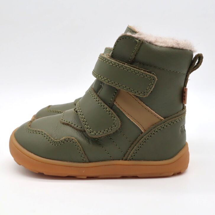 bisgaard barefoot boot THORSTEN TEX khaki