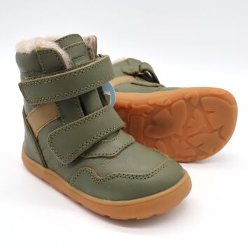 bisgaard barefoot boot THORSTEN TEX khaki 25