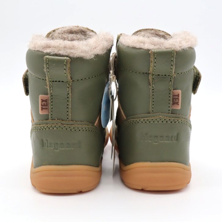 bisgaard barefoot boot THORSTEN TEX khaki 26