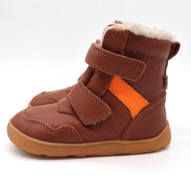 bisgaard barefoot boot THORSTEN TEX brandy 24