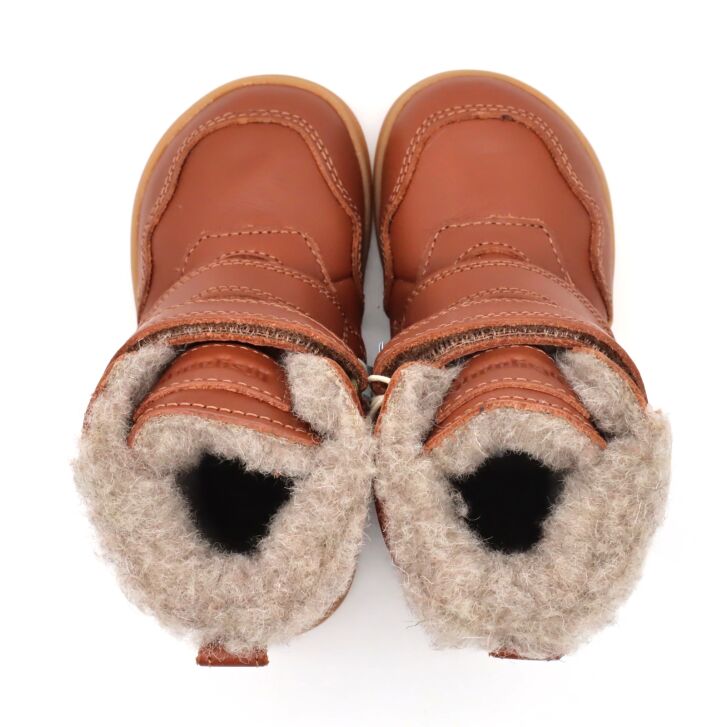 bisgaard barefoot boot THORSTEN TEX brandy 33