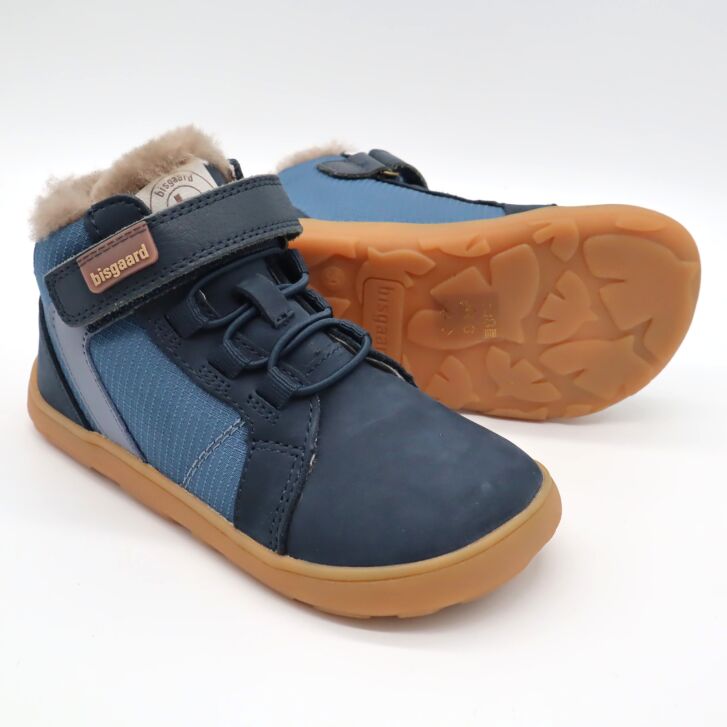 bisgaard barefoot midcut RAFAEL LAMB navy