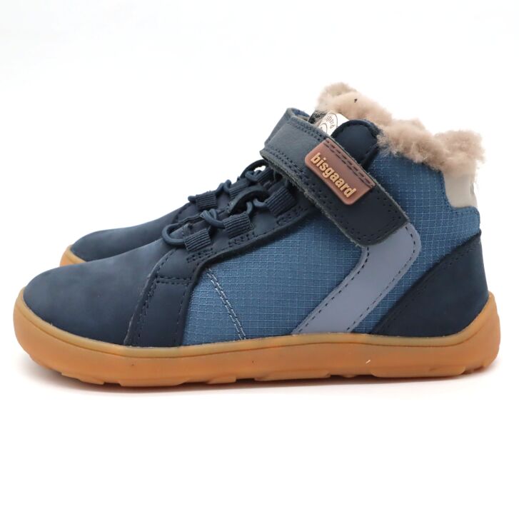 bisgaard barefoot midcut RAFAEL LAMB navy 34