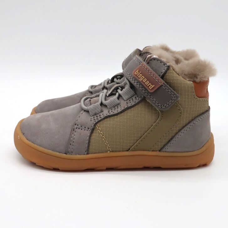 bisgaard barefoot midcut RAFAEL LAMB grey
