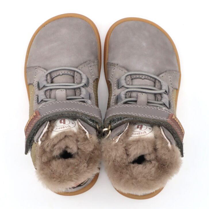 bisgaard barefoot midcut RAFAEL LAMB grey