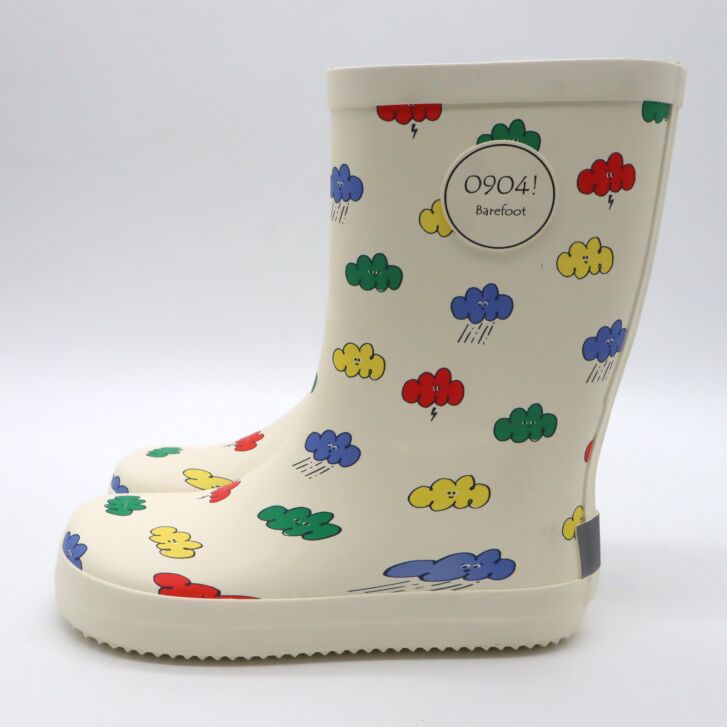 0904! Barefoot Gummistiefel Rainboot Wolke