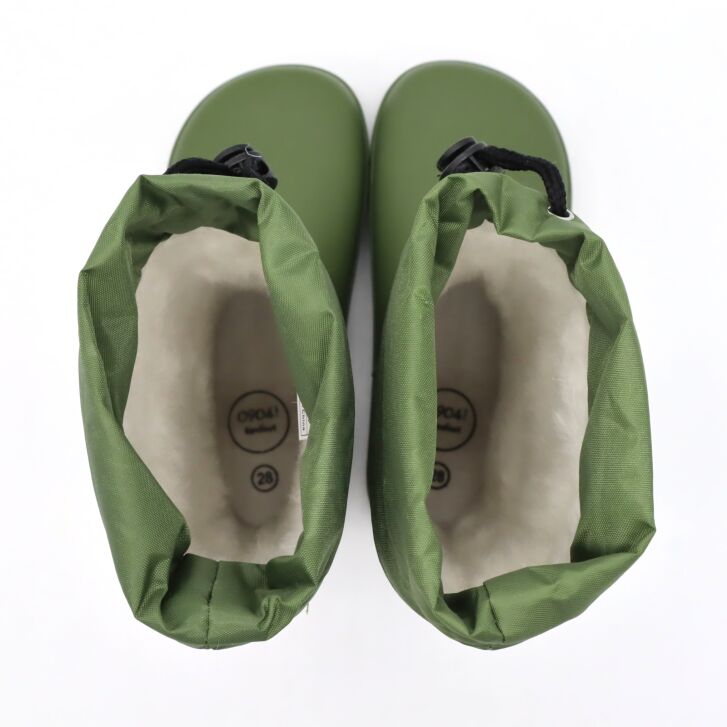 0904! Gummistiefel Rubber Boots Winter Oliv