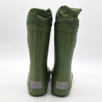 0904! Gummistiefel Rubber Boots Winter Oliv