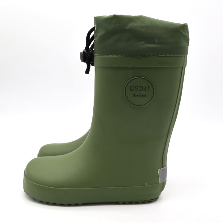 0904! Gummistiefel Rubber Boots Winter Oliv 27