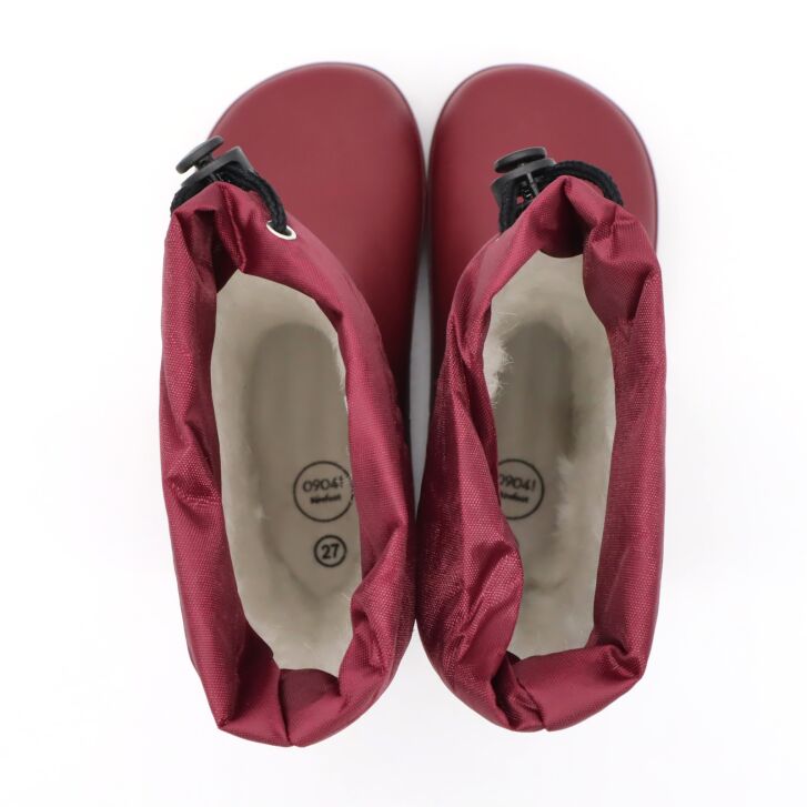 0904! Gummistiefel Rubber Boots Winter Bordeaux 26