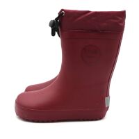 0904! Gummistiefel Rubber Boots Winter Bordeaux 26
