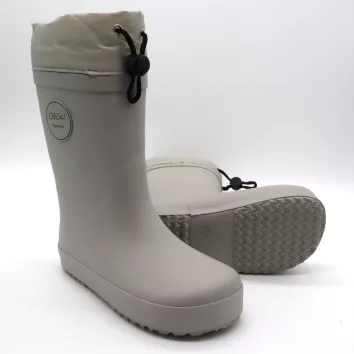 0904! Gummistiefel Rubber Boots Winter Grey