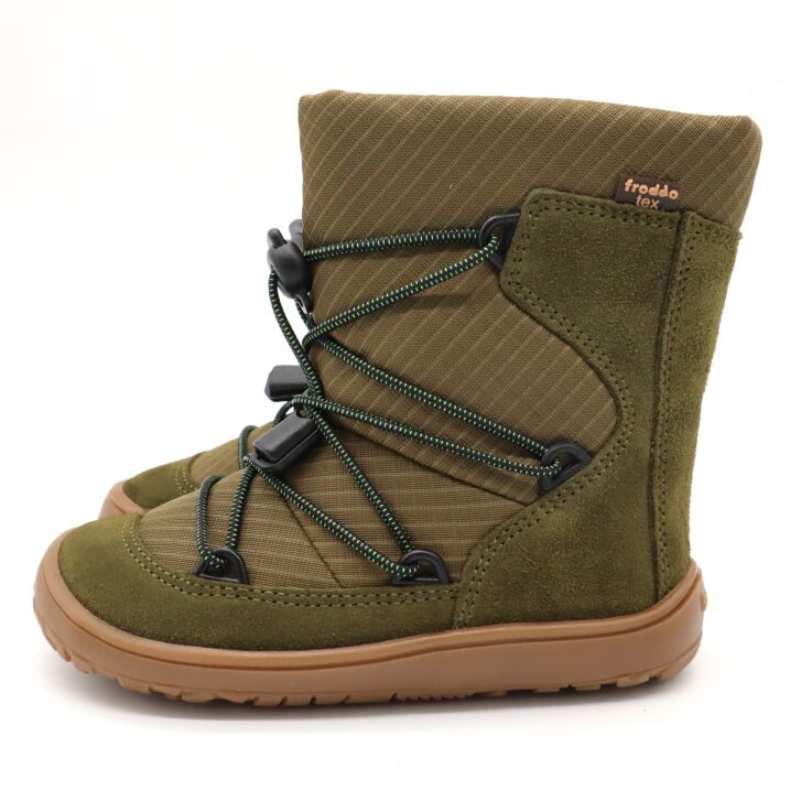 Froddo Barefoot TEX TRACK WOOL Olive 27