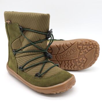 Froddo Barefoot TEX TRACK WOOL Olive 36