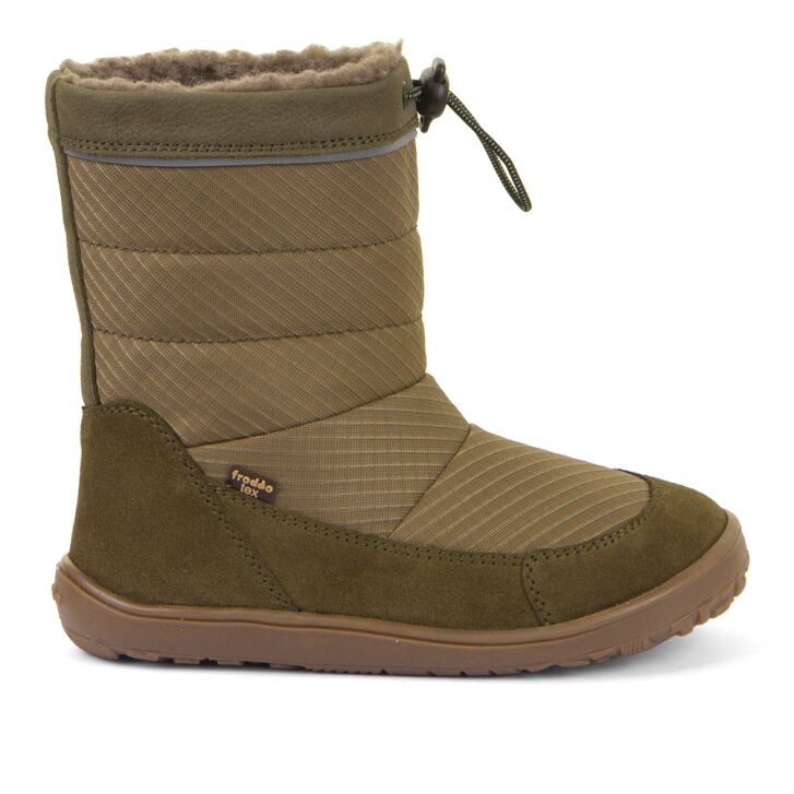 Froddo Barefoot UP TEX SNOW WOOL Olive 25