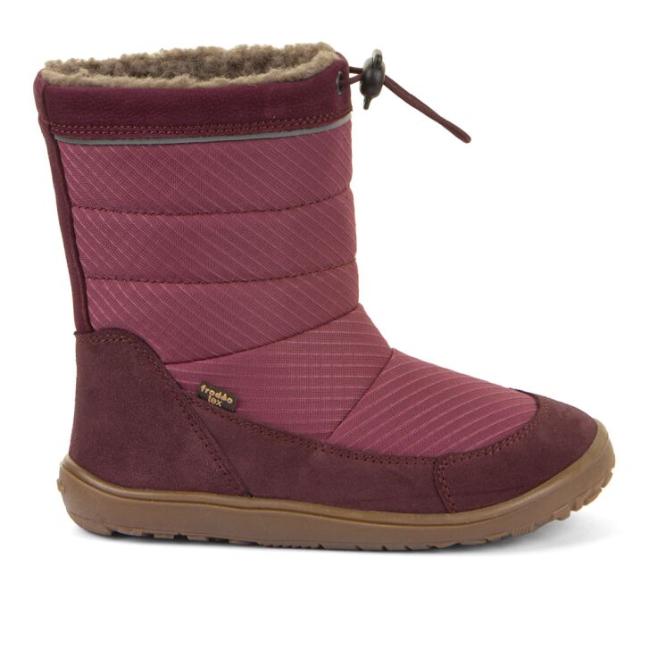 Froddo Barefoot UP TEX SNOW WOOL Bordeaux