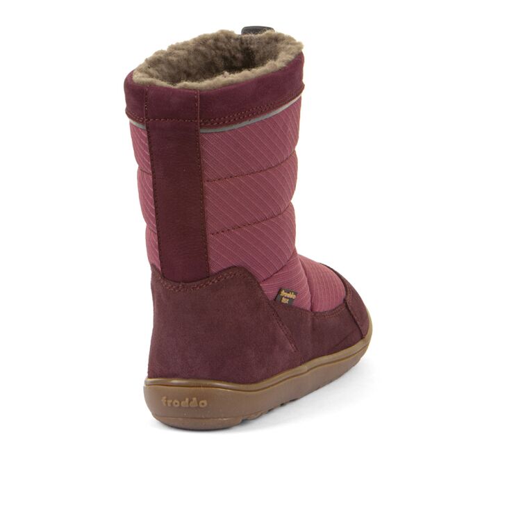 Froddo Barefoot UP TEX SNOW WOOL Bordeaux 41