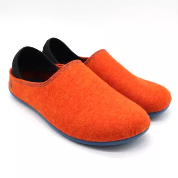 Gottstein Wool Slip-On orange petrol