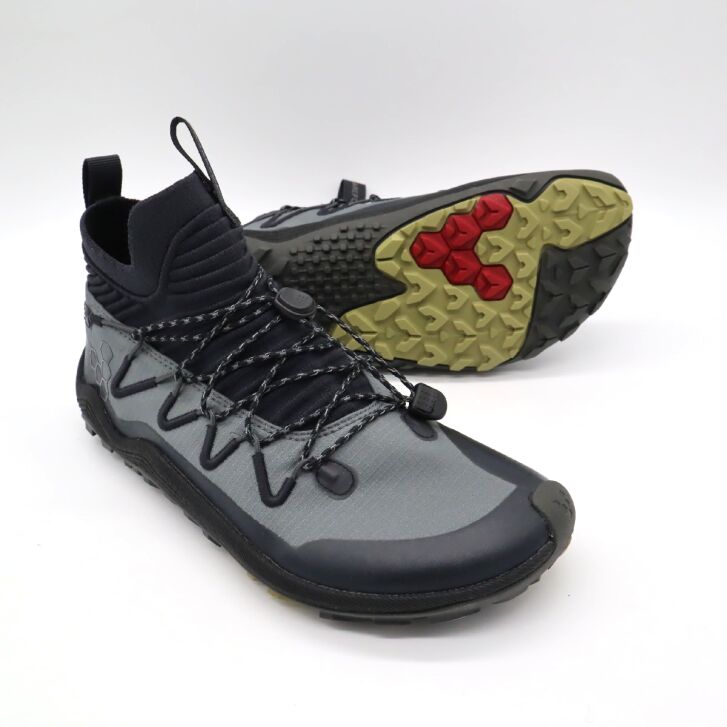 Vivobarefoot PRIMUS TRAIL FLOW MID Womens Dark Shadow