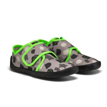 Affenzahn Hausschuh Baumwolle Movy Panther