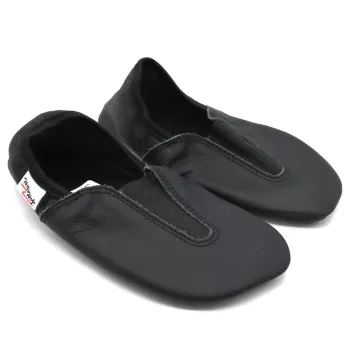 Oma King Gymnastic Barefoot Slipper WIDE Black
