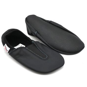 Oma King Gymnastic Barefoot Slipper WIDE Black 33