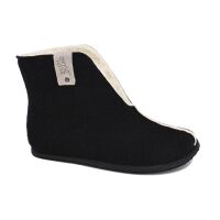 Oma King Barefoot Slipper Indoor Lambswool Black 39
