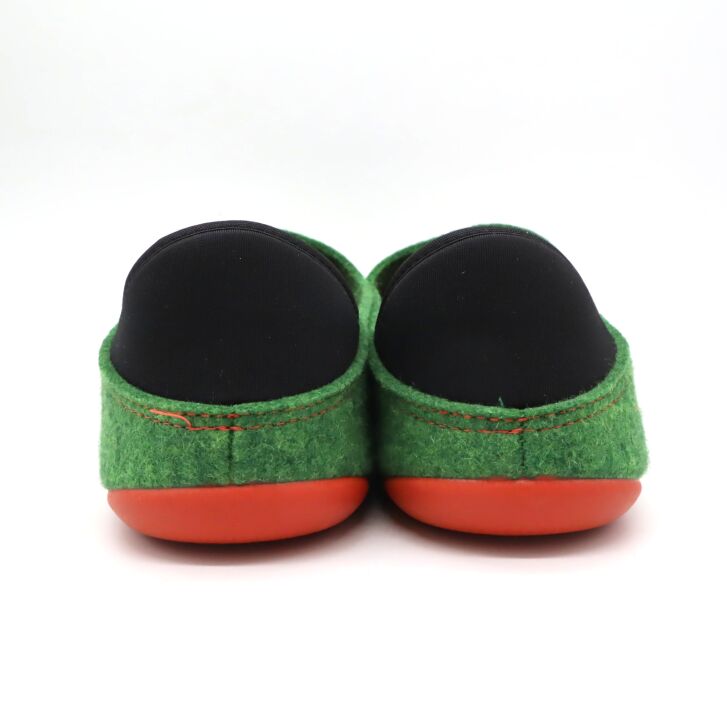 Gottstein Wool Slip-On Green Orange