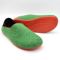 Gottstein Wool Slip-On Green Orange