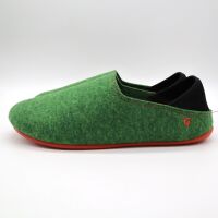 Gottstein Wool Slip-On Green Orange