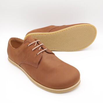 KOEL Barfuß Business Schuhe TIM LEATHER Chocolate