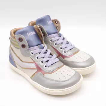 KOEL High Sneaker DANISH METALIC Silver 35