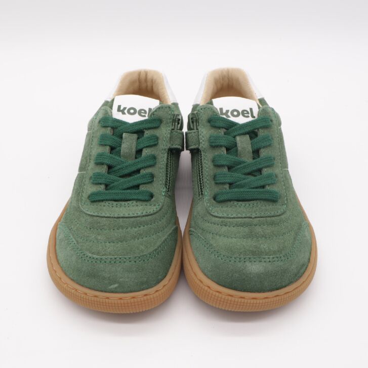 KOEL Barfuß Sneaker DUSTIN SUEDE Khaki 35