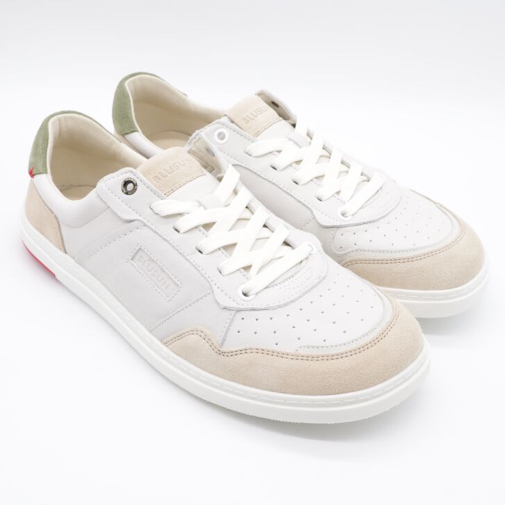 Blusun Herren Sneaker BLSN-600M+ Off White Beige 44