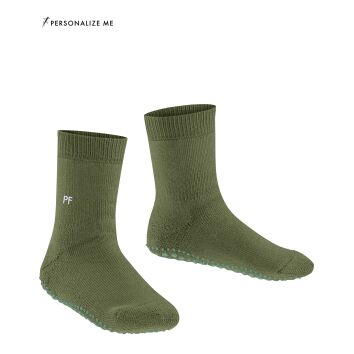 FALKE Catspads Kinder Haussocken sern green