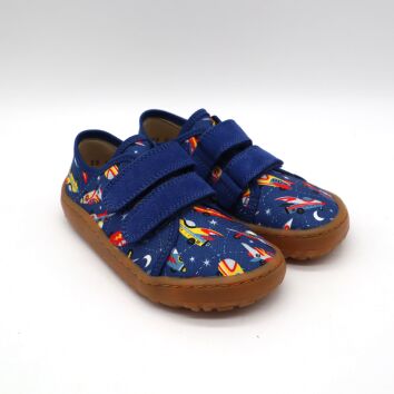 Froddo Hausschuh Canvas Blue Electric