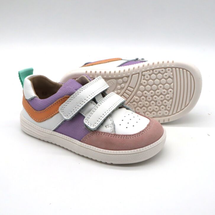 Froddo Barefoot Sneaker LOOP White Lila 23