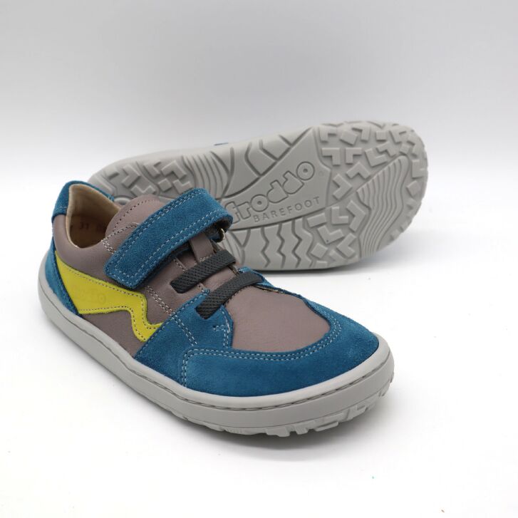 Froddo Barefoot Sneaker RIVER Grey Blue 27