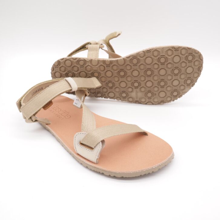 Froddo Barefoot Sandale FLEXY STRAPS Beige