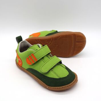 QNUFFS Barefoot Sneaker AHORN Lime Orange