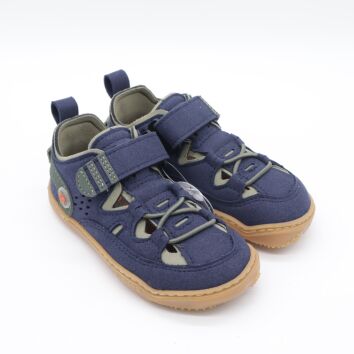 QNUFFS Barefoot Sneaker LERCHE Ozean Eukalyptus